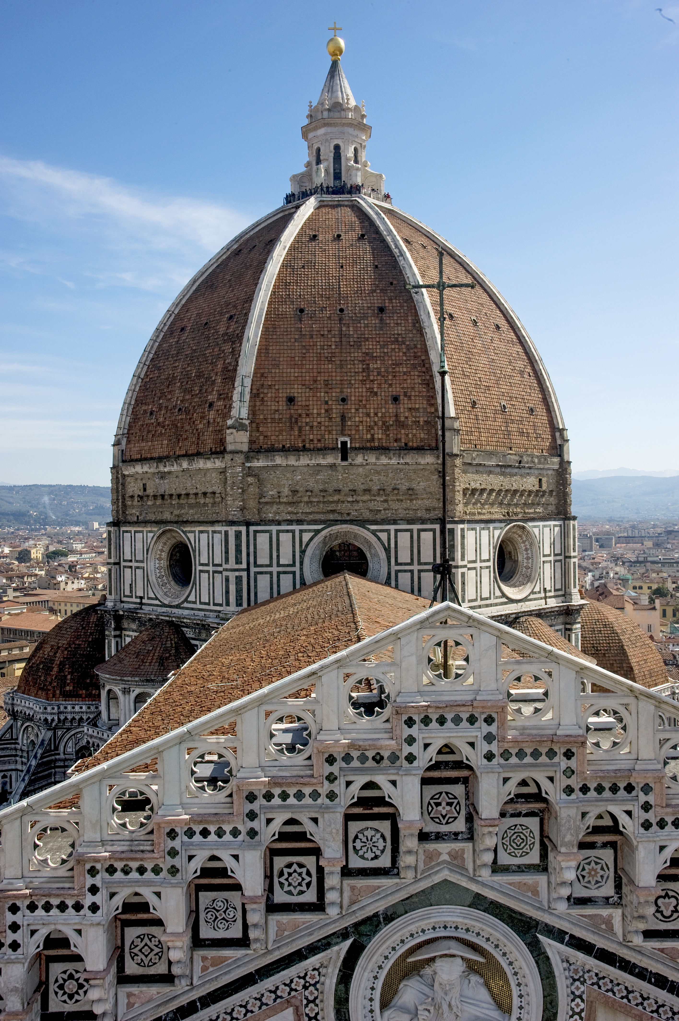 Cupola del Duomo vista dal fronte